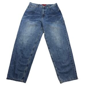 Buggy 36 Carpenter Jeans Mens 36x31 Y2K Baggy Distressed Skate Denim